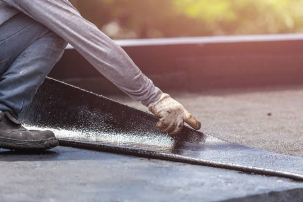 Professional Crawl Space Encapsulation technician working in Roslyn, PA